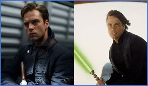 See Sebastian Stan As Luke Skywalker